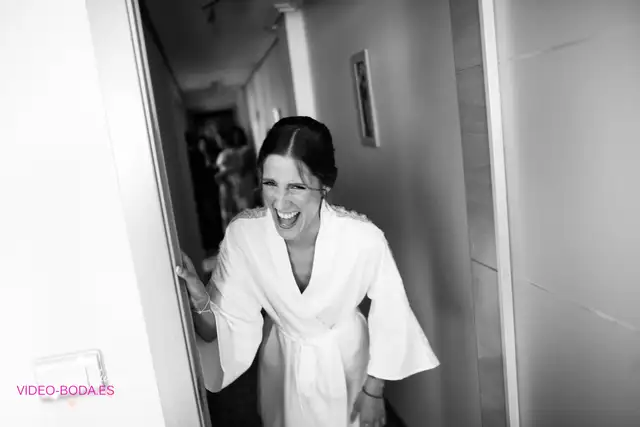 Preparativos de Nuria y Luis antes de su boda en Huerto Barral
