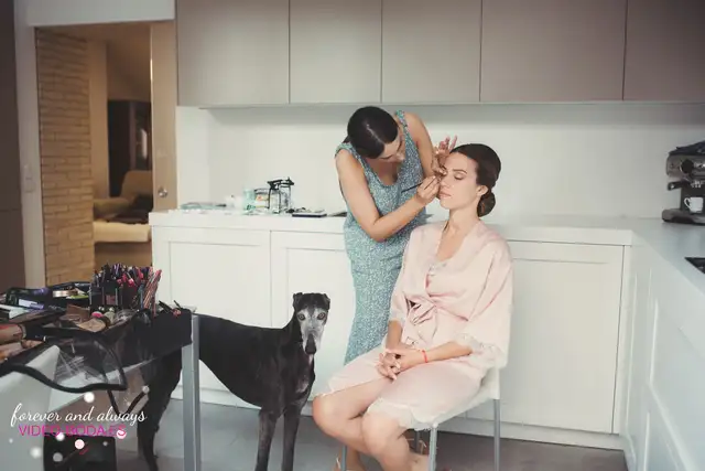 Preparativos de la boda de Nuria y Raúl