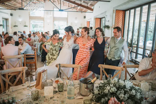 boda huerto Santa Maria Paula Vicent banquete