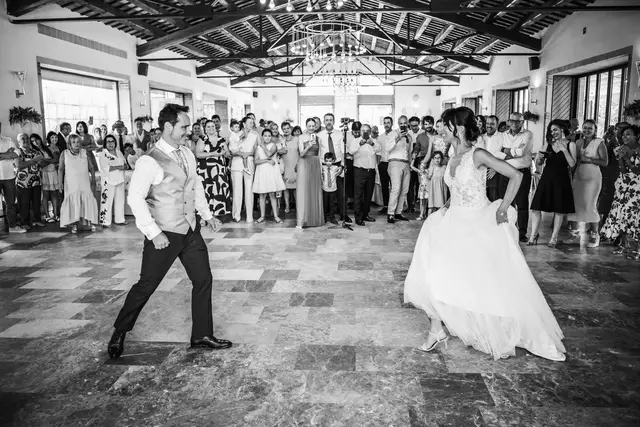 boda huerto Santa Maria Paula Vicent baile nupcial