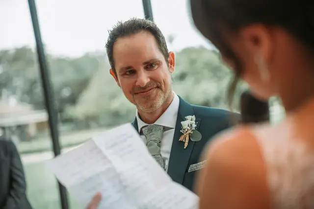 boda huerto Santa Maria Paula Vicent ceremonia