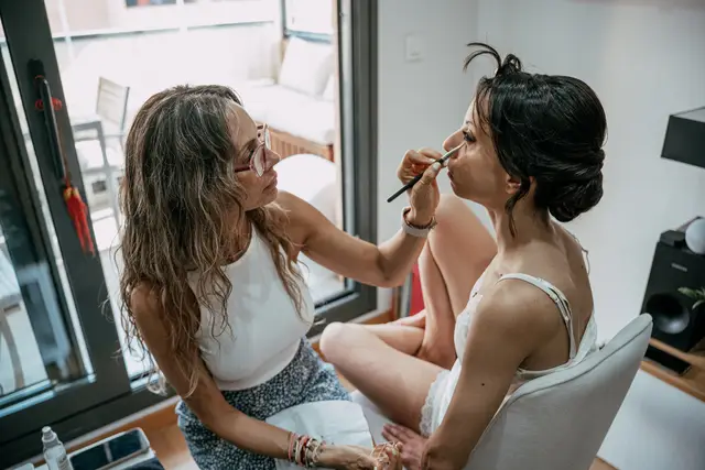 boda huerto Santa Maria Paula Vicent preparativos