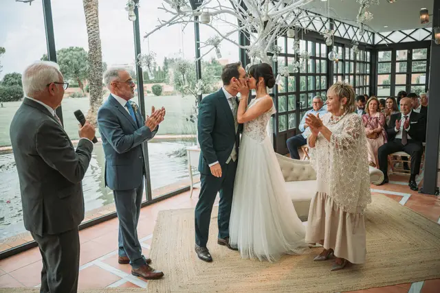 boda huerto Santa Maria Paula Vicent ceremonia