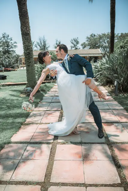 boda huerto Santa Maria Paula Vicent sesion pareja