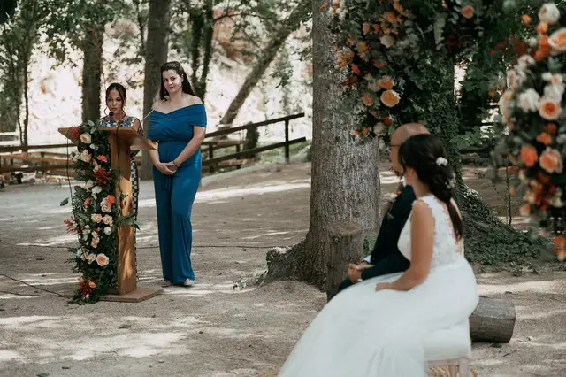 reportaje boda molino galan pepa joel ceremonia