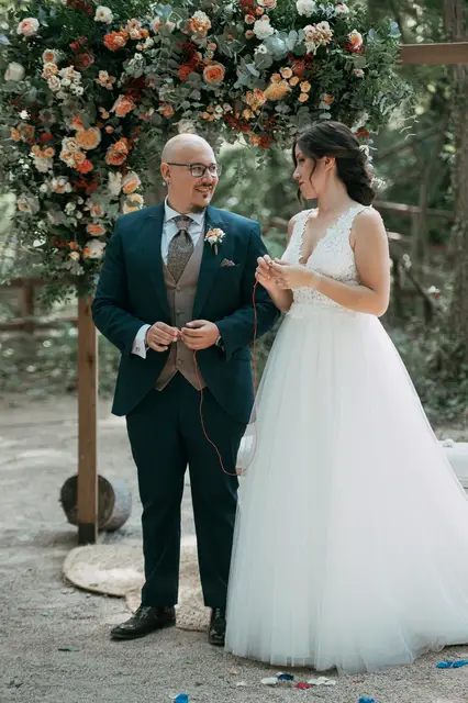 reportaje boda molino galan pepa joel ceremonia