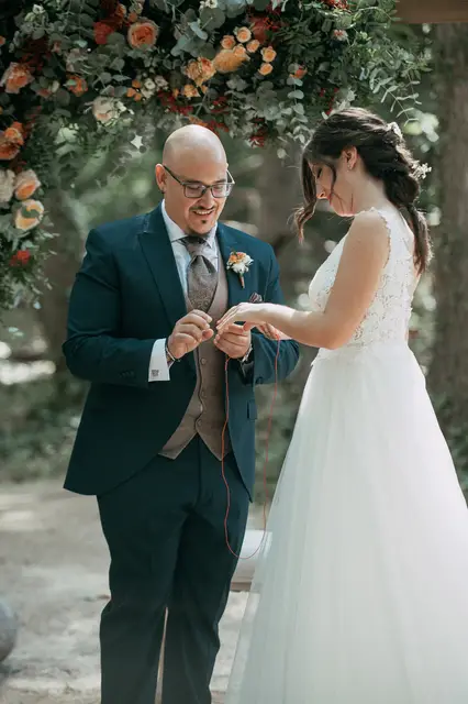 reportaje boda molino galan pepa joel ceremonia