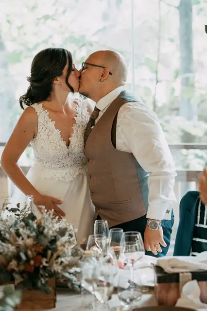 reportaje boda molino galan pepa joel banquete