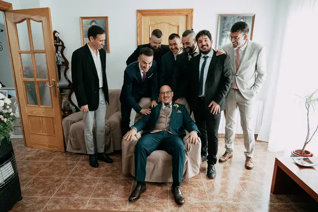 reportaje boda molino galan pepa joel portada preparativos