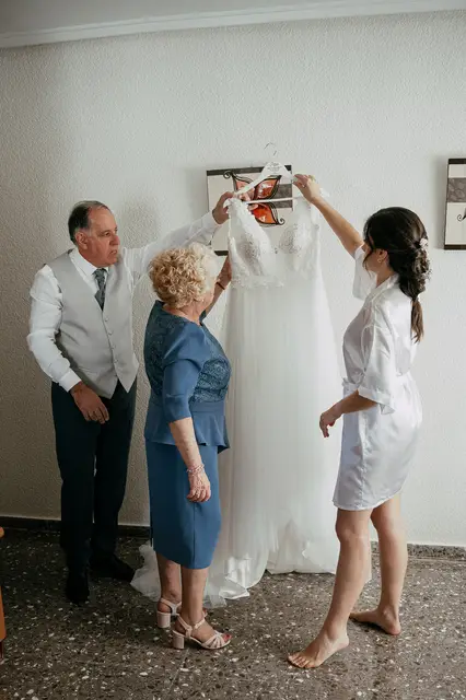 reportaje boda molino galan pepa joel preparativos