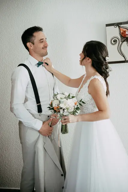 reportaje boda molino galan pepa joel portada preparativos