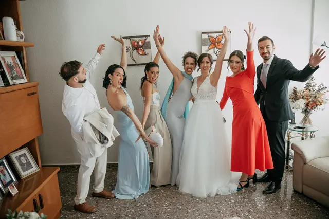 reportaje boda molino galan pepa joel grupales portada preparativos