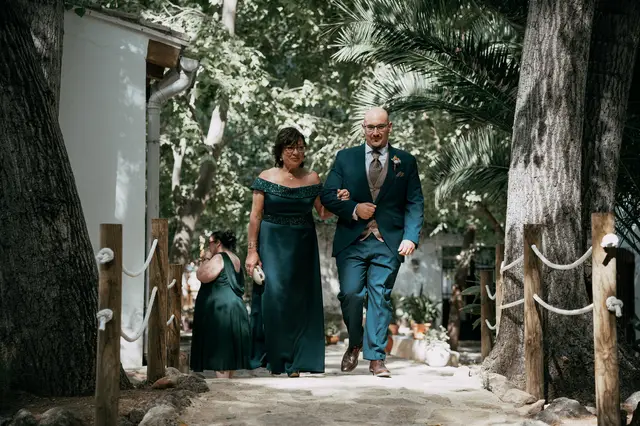 reportaje boda molino galan pepa joel Salida / Entrada