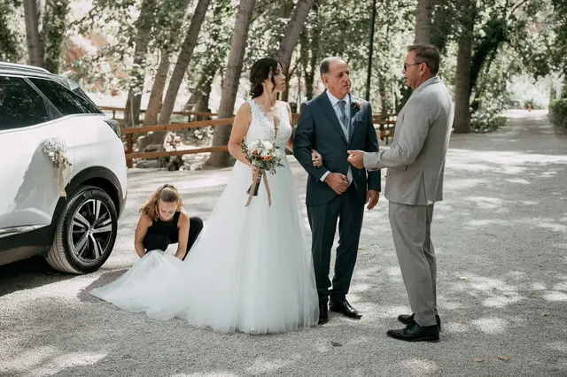 reportaje boda molino galan pepa joel Salida / Entrada