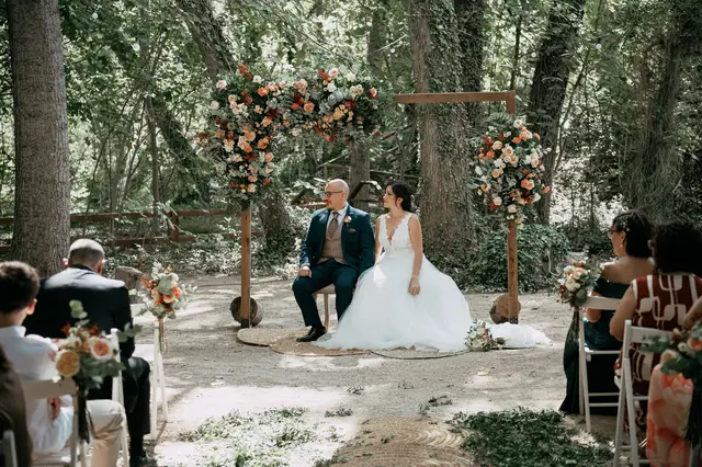 reportaje boda molino galan pepa joel ceremonia