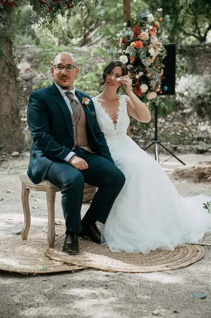 reportaje boda molino galan pepa joel ceremonia
