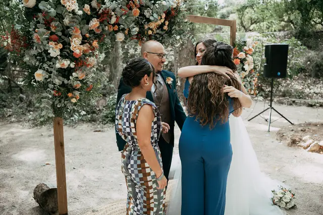 reportaje boda molino galan pepa joel ceremonia