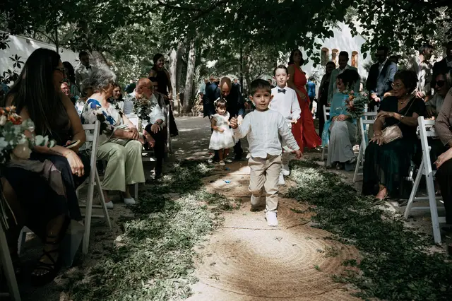 reportaje boda molino galan pepa joel ceremonia