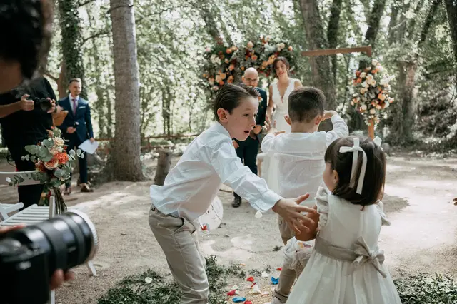 reportaje boda molino galan pepa joel ceremonia