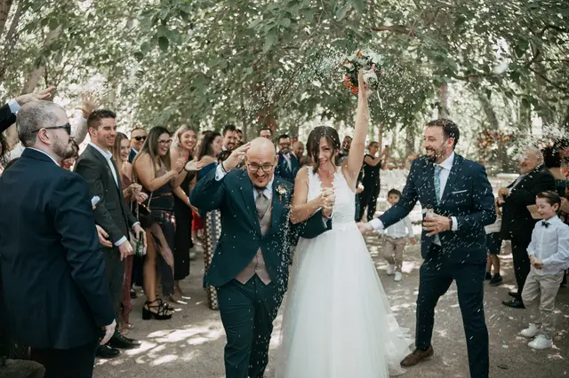 reportaje boda molino galan pepa joel Salida / Entrada portada