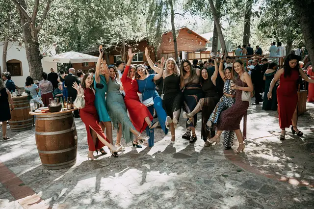 reportaje boda molino galan pepa joel coctel grupales