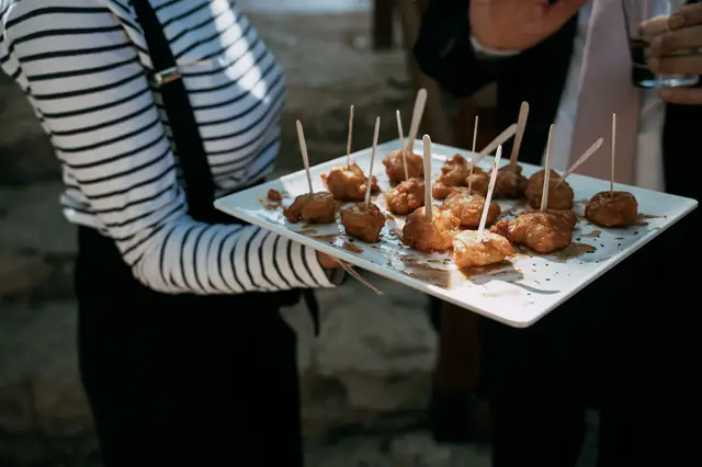 reportaje boda molino galan pepa joel coctel detalles