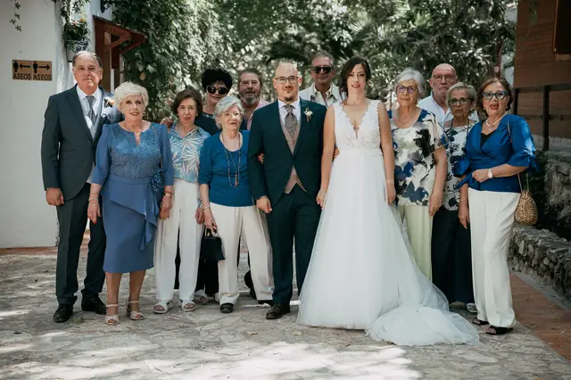 reportaje boda molino galan pepa joel coctel grupales