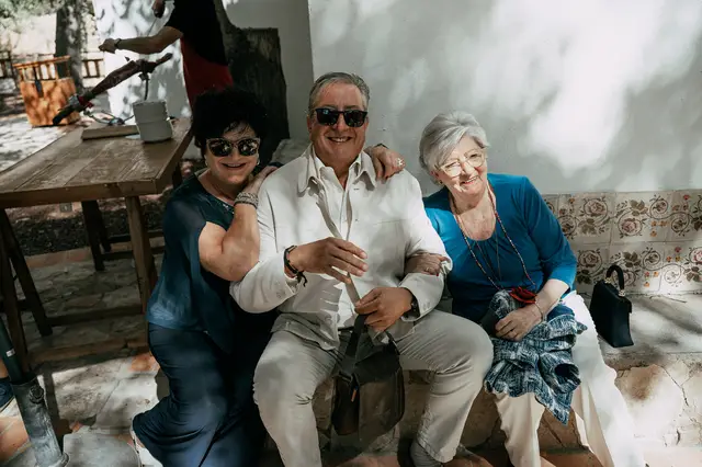 reportaje boda molino galan pepa joel coctel grupales