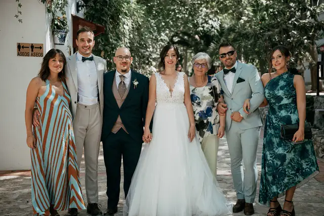 reportaje boda molino galan pepa joel coctel grupales