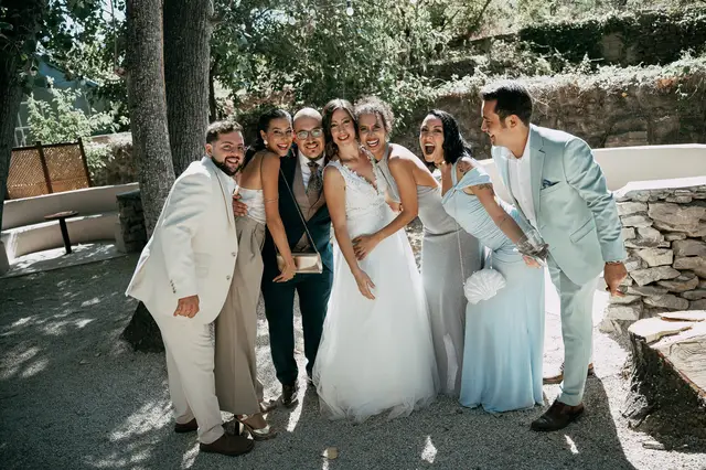 reportaje boda molino galan pepa joel coctel grupales portada