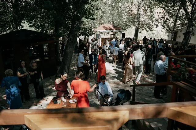 reportaje boda molino galan pepa joel coctel detalles