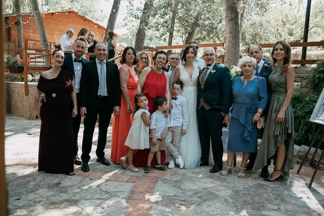 reportaje boda molino galan pepa joel coctel grupales