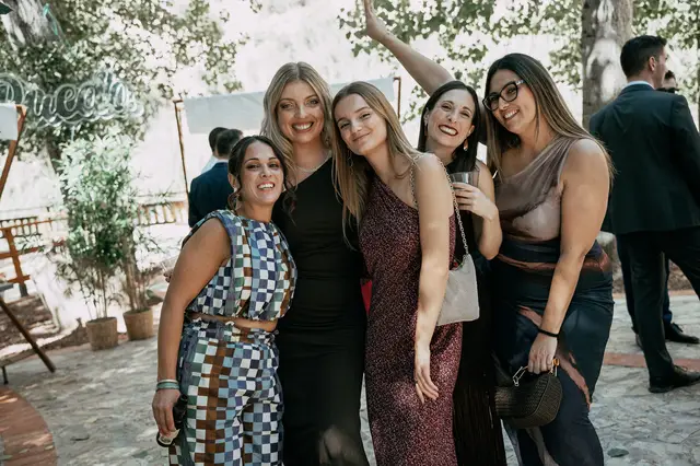 reportaje boda molino galan pepa joel coctel grupales