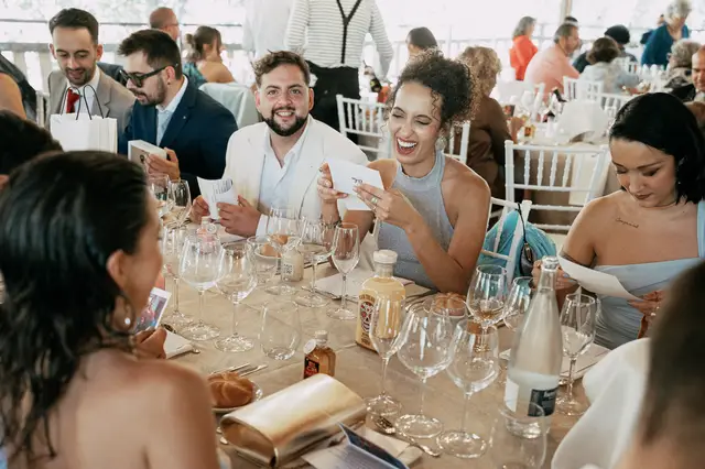 reportaje boda molino galan pepa joel banquete