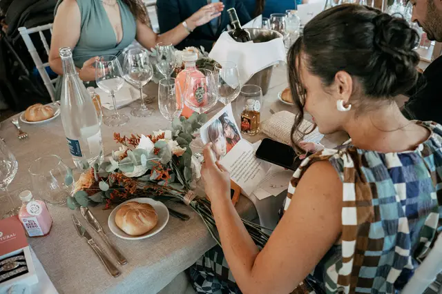 reportaje boda molino galan pepa joel banquete