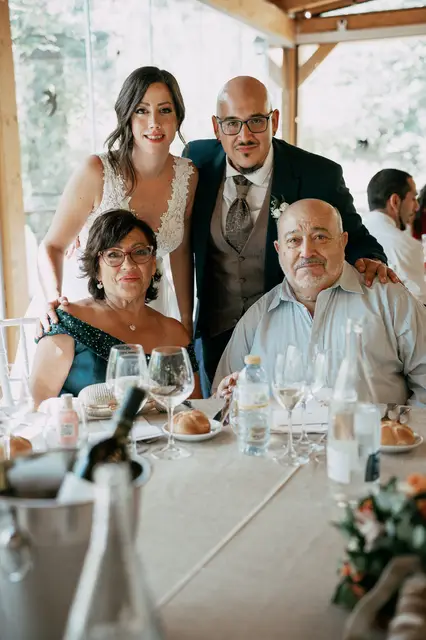 reportaje boda molino galan pepa joel banquete