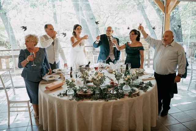 reportaje boda molino galan pepa joel banquete