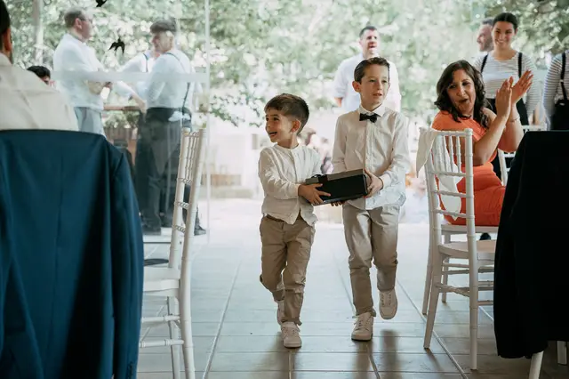 reportaje boda molino galan pepa joel banquete