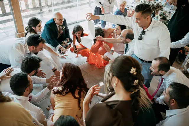 reportaje boda molino galan pepa joel banquete