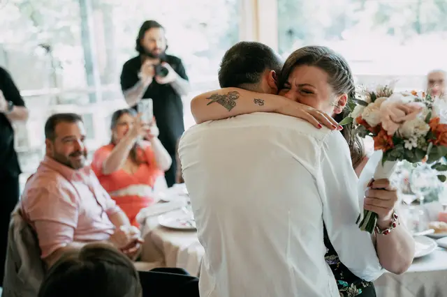 reportaje boda molino galan pepa joel banquete emotivas