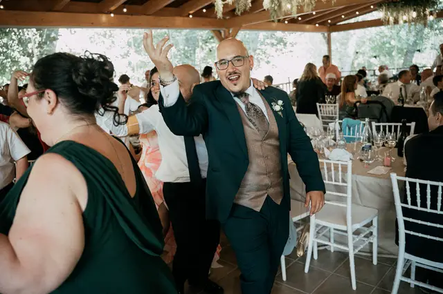 reportaje boda molino galan pepa joel banquete