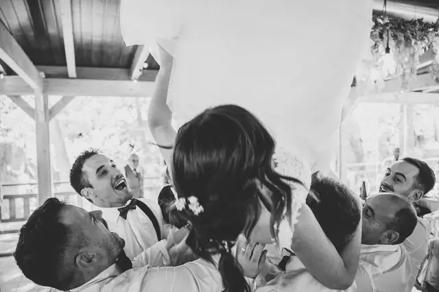 reportaje boda molino galan pepa joel BW banquete portada