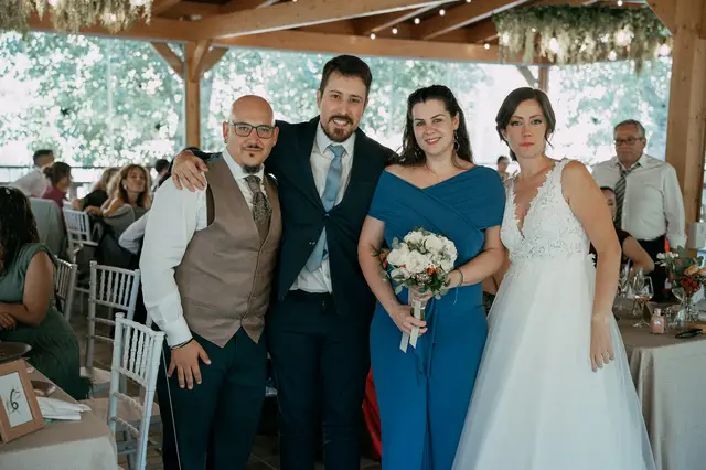 reportaje boda molino galan pepa joel banquete grupales