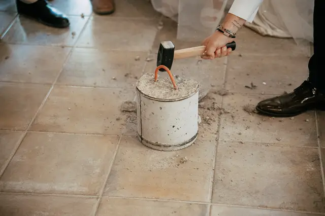 reportaje boda molino galan pepa joel banquete detalles