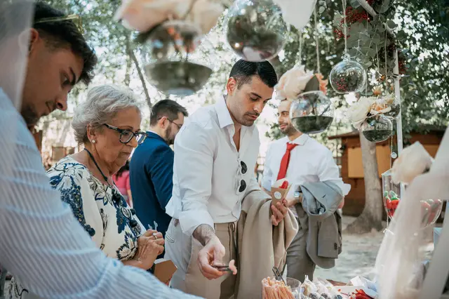 reportaje boda molino galan pepa joel fiesta