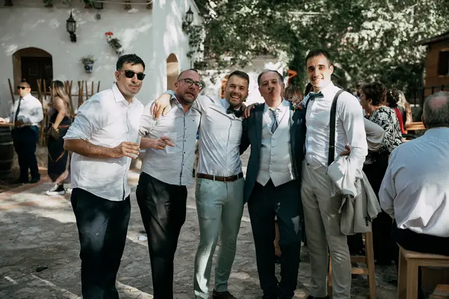 reportaje boda molino galan pepa joel fiesta