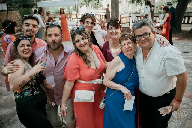 reportaje boda molino galan pepa joel fiesta