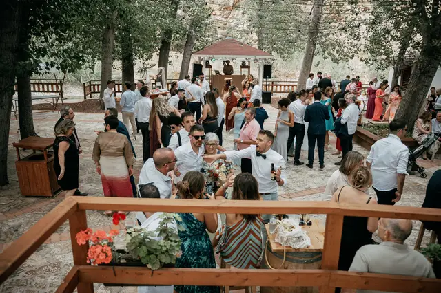 reportaje boda molino galan pepa joel fiesta