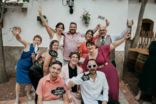 reportaje boda molino galan pepa joel photocall portada