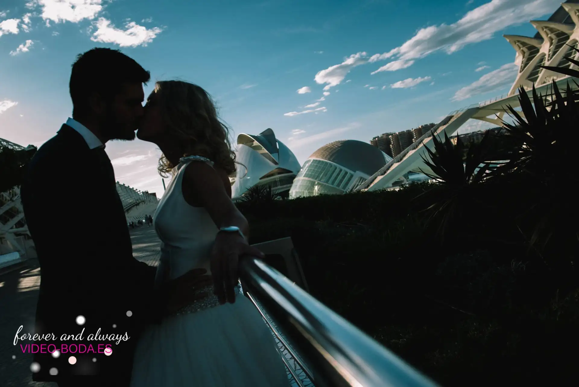 Sesión fotográfica después de la boda